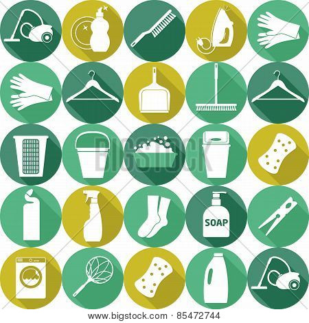 Cleaning Background Illustration.