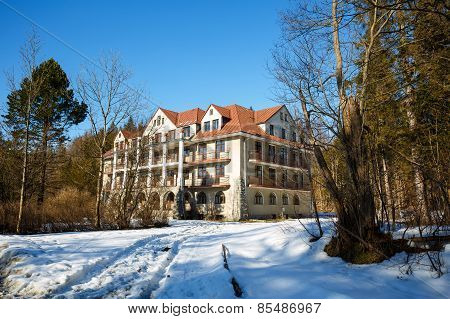The Building Of Bristol Hotel, Zakopane In Poland