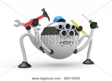 Robot spider - handyman
