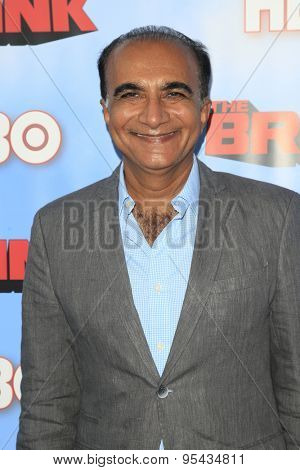 LOS ANGELES - JUN 8: Iqbal Theba at the Premiere of HBO's 'The Brink' at the Paramount Theater at Paramount Studios on June 8, 2015 in Los Angeles, CA