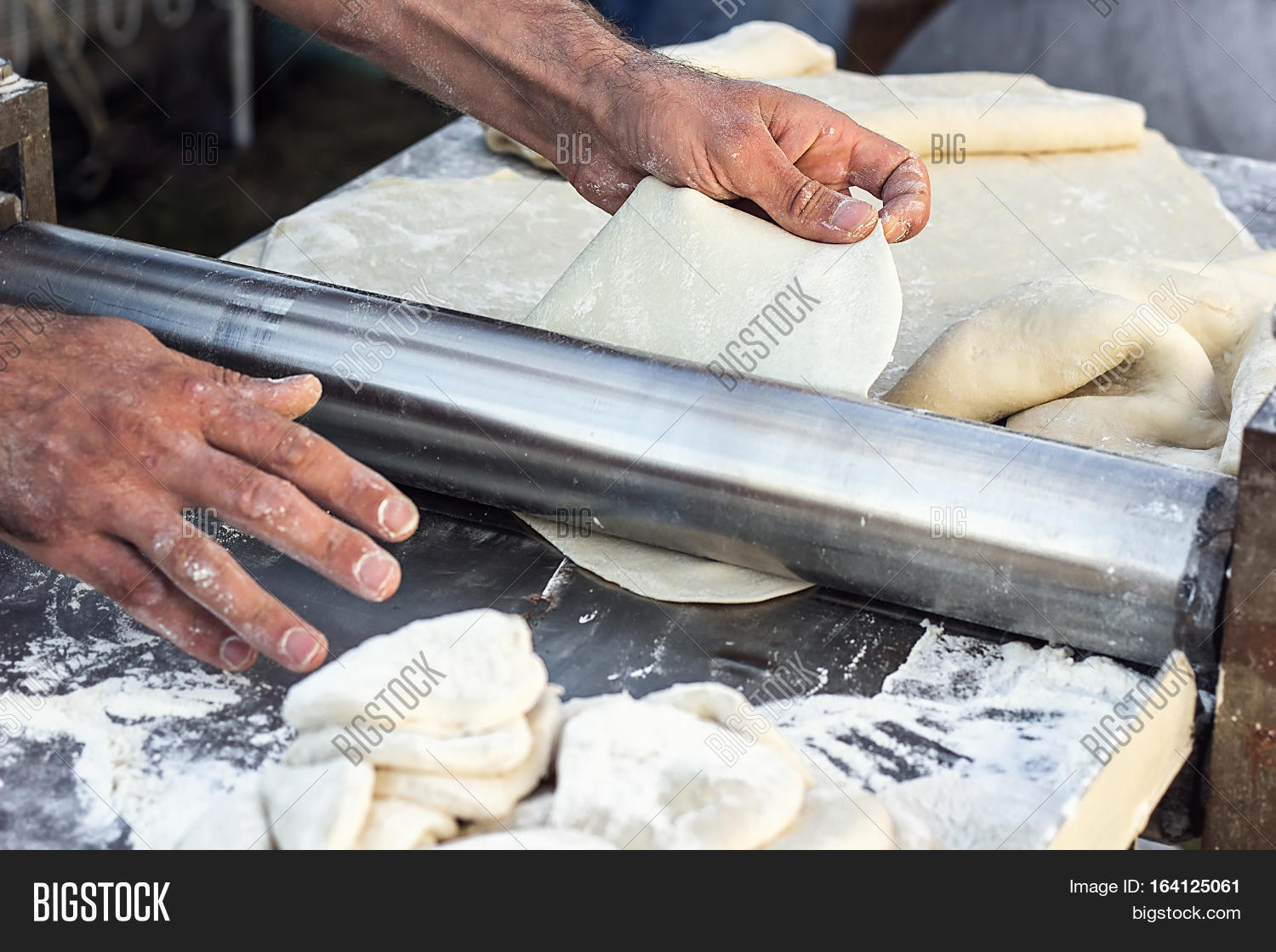 Chef Making Dough Image & Photo (Free Trial) Bigstock