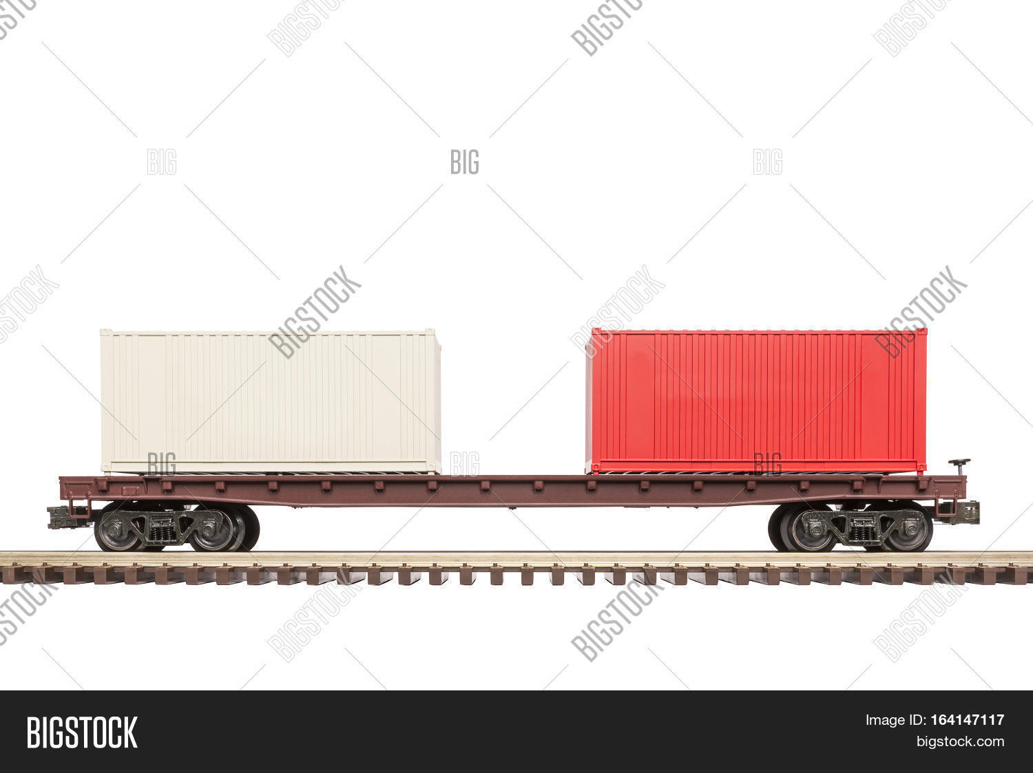 Railroad Flat Car Load Image & Photo (Free Trial) Bigstock