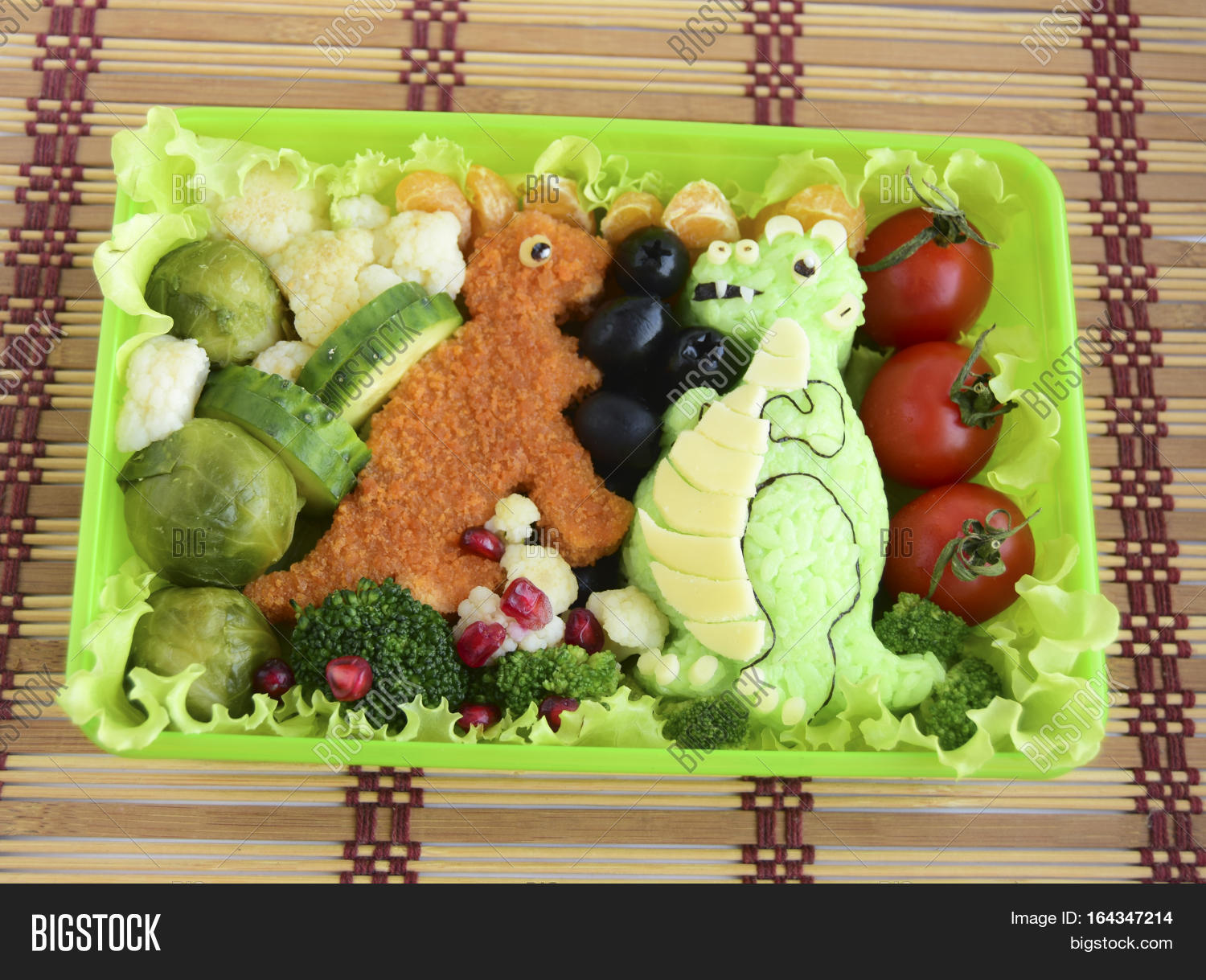 Dinosaur Made Rice. Image & Photo (Free Trial) | Bigstock