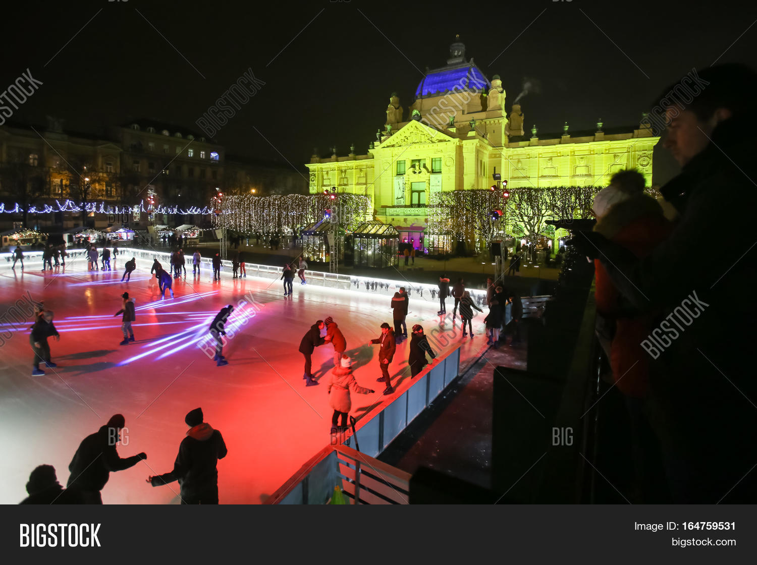 City Ice Rink Zagreb Image & Photo (Free Trial) Bigstock