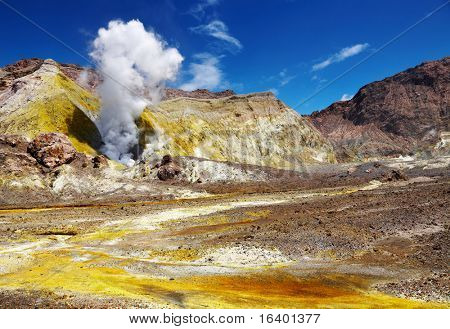 White Island Volcano, Nowa Zelandia