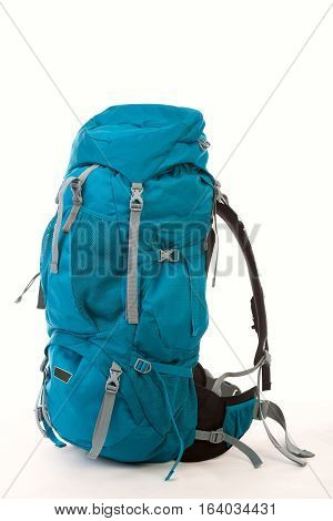 Hiking Backpack isolated on the  white background