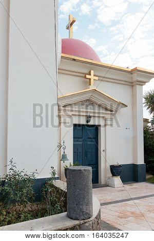 Greek Orthodox monastery of the twelve apostles in Capernaum (Cafarnaum).