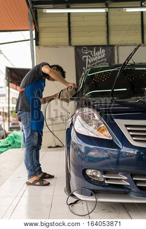 Cleaning The Car