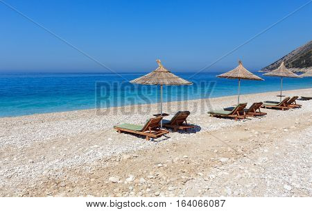 Summer Morning Beach.
