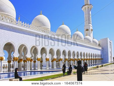 Sheikh Zayed Mosque Is Named After Sheikh Zayed Bin Sultan Al Nahyan, April 14, 2014
