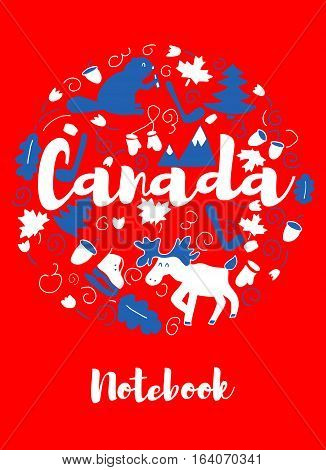 Canada Landmark Travel and Journey Infographic Vector Design. Canada country design template.