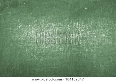 close up of an old empty school chalkboard texture