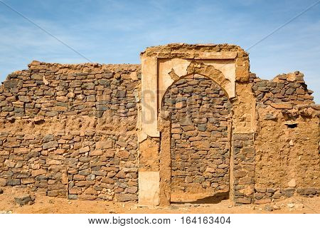 Abandoned Village At Old Mines.