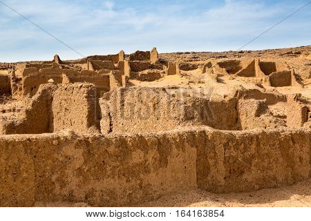 Abandoned Village At Old Mines.