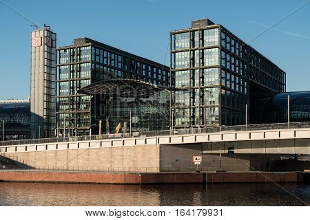 The Berlin Hauptbahnhof (main Train Station)