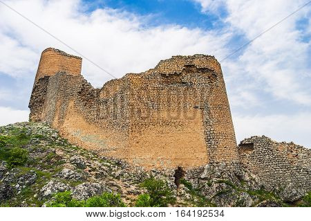 Azerbaijan Galaalty old fortress located at a height of 1700m