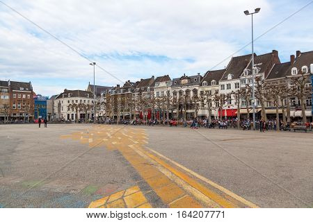 Vrijthof In Maastricht, The Netherlands