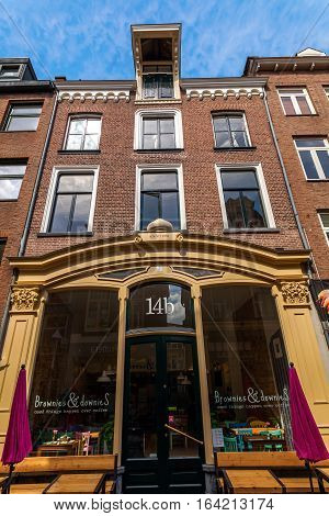 Cafe In A Historical Building In Arnhem, Netherlands