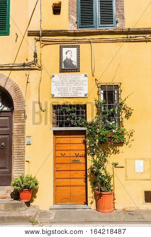 House Where Gemma Galgany Died, Lucca, Italy