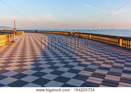 Terrazza Mascagni In Livorno, Italy