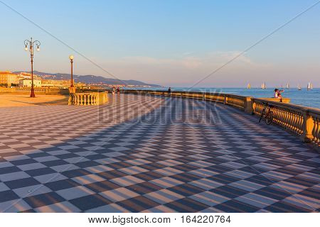 Terrazza Mascagni In Livorno, Italy