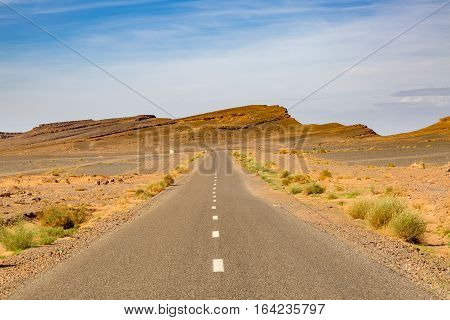 Typical Landscape Of Southern Morocco.