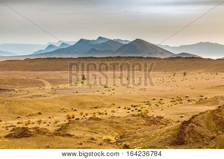 Typical Landscape Of Southern Morocco.