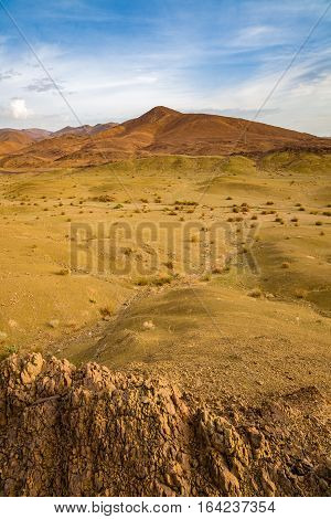 Typical Landscape Of Southern Morocco.