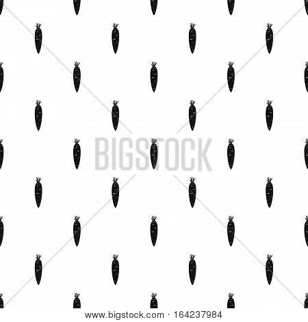 Carrots pattern. Simple illustration of carrots vector pattern for web