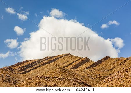 Typical Landscape Of Southern Morocco.