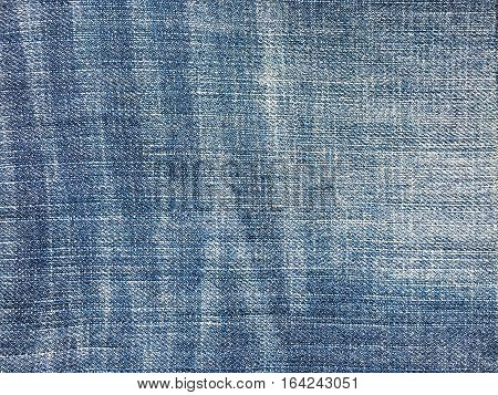 Texture of blue jeans demim fabric background