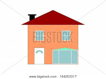 Single House Illustration