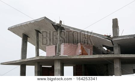 The Collapse Of The Roof Of The Building When Unfair