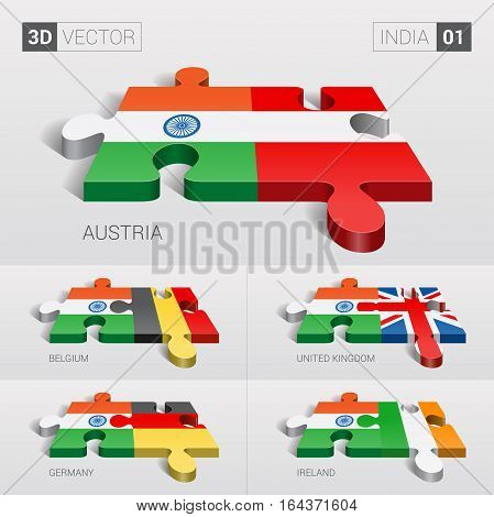 India puzzle part joint with Austria, Belgium, UK, Germany and Ireland.