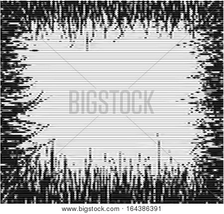 Vector Spiral Frame. No Gradient. Texture.concentric Lines, Circular, Rotating Background. Volute. P