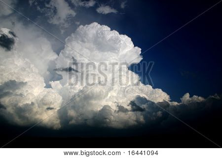 Towering Cumulus Gewitter Wolken