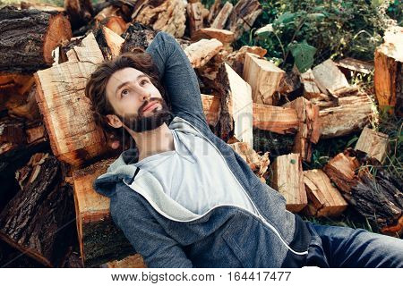 Dream Leisure Pastime Rest Relax Manhood Country Lifestyle Concept