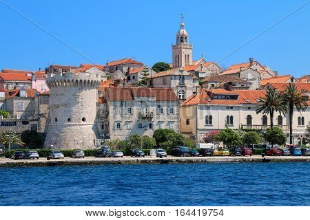 View Of Korcula Old Town, Croatia
