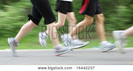 Maratoneti (Motion blur)