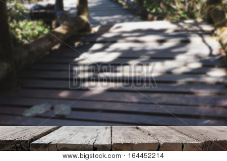 Rain Forest Walk Way In Ang Ka Nature Trail Located In Doi Inthanon National Park, The Highest Peak