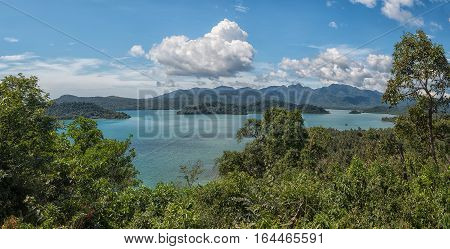 Viewpoint on Ko Chang island in Thailand