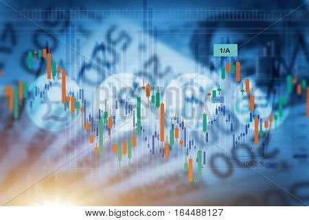 Norway Economy Concept. Forex Norwegian Krone Value Conceptual Illustration.