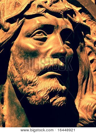 A(z) La Recoleta temető Krisztus szobra