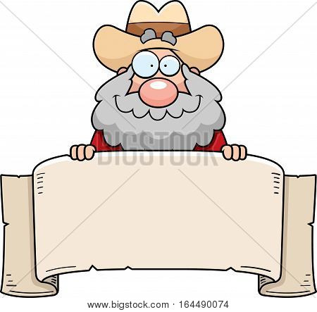 Cartoon Prospector Banner