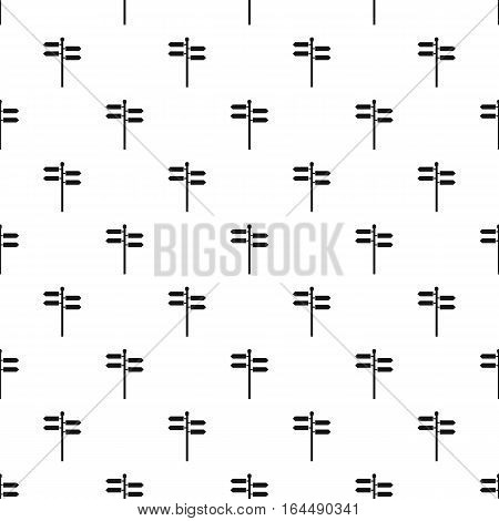 Street sign pattern. Simple illustration of street sign vector pattern for web
