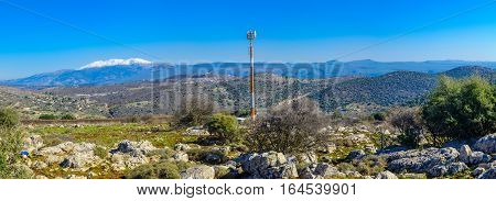 Hula Valley And Mount Hermon, Northern Israel