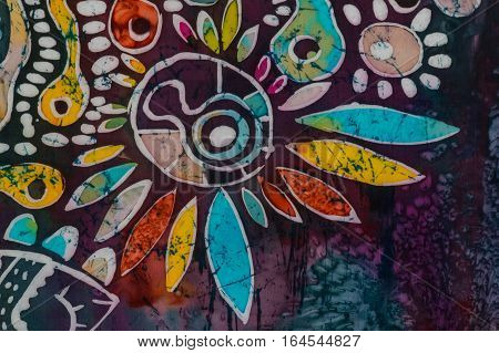 Tadpoles And Whitebaits , Fragment, Hot Batik