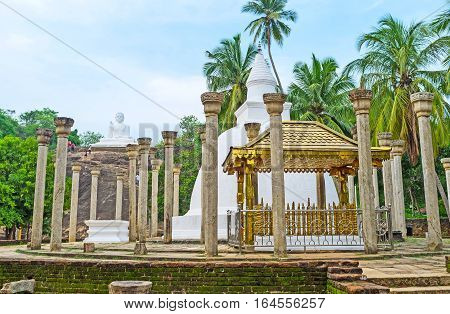 In Mihintale Temple
