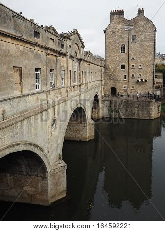 Pulteney Bridge In Bath