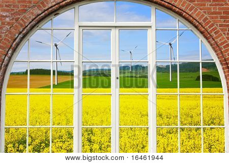 Ферма winturbines